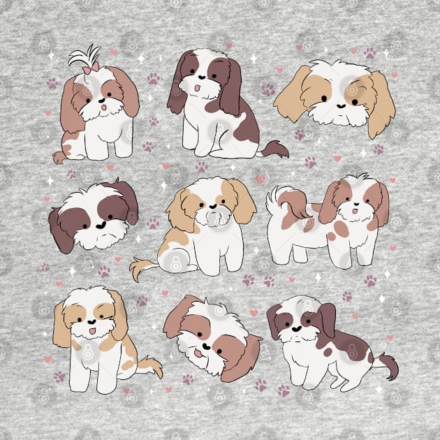 Shih tzu illustration by Yarafantasyart